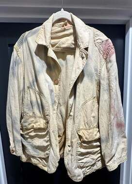 Vintage 1940s American Field by Hettrick MFG Co. Canvas Hunting Jacket